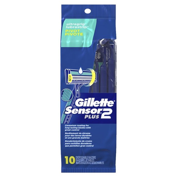 Gillette  Pivot Disposable Razors 10 - Picture 1 of 1